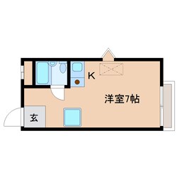 天理駅 徒歩13分 2階の物件間取画像